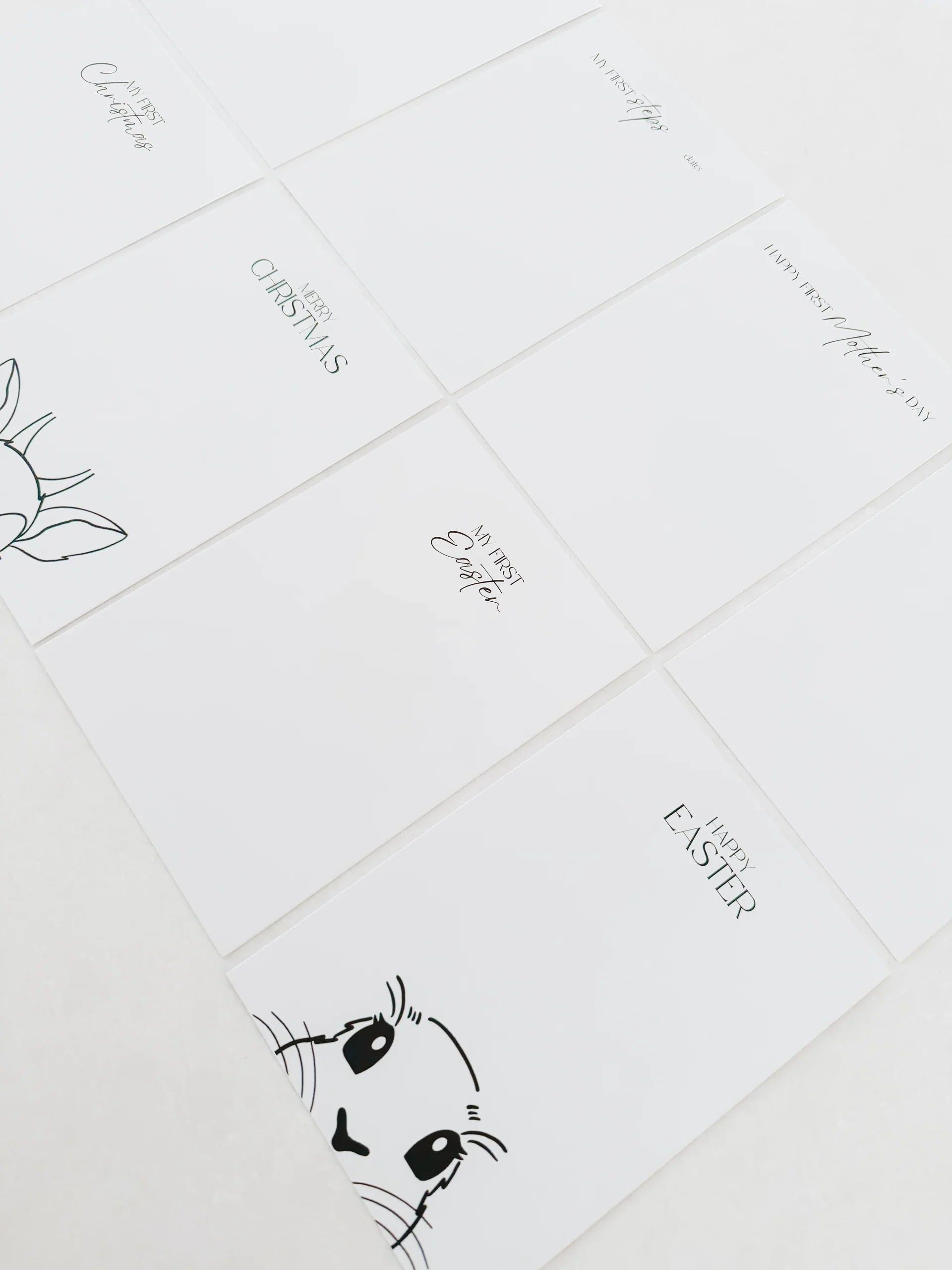 'My First' Edition Milestone Cards