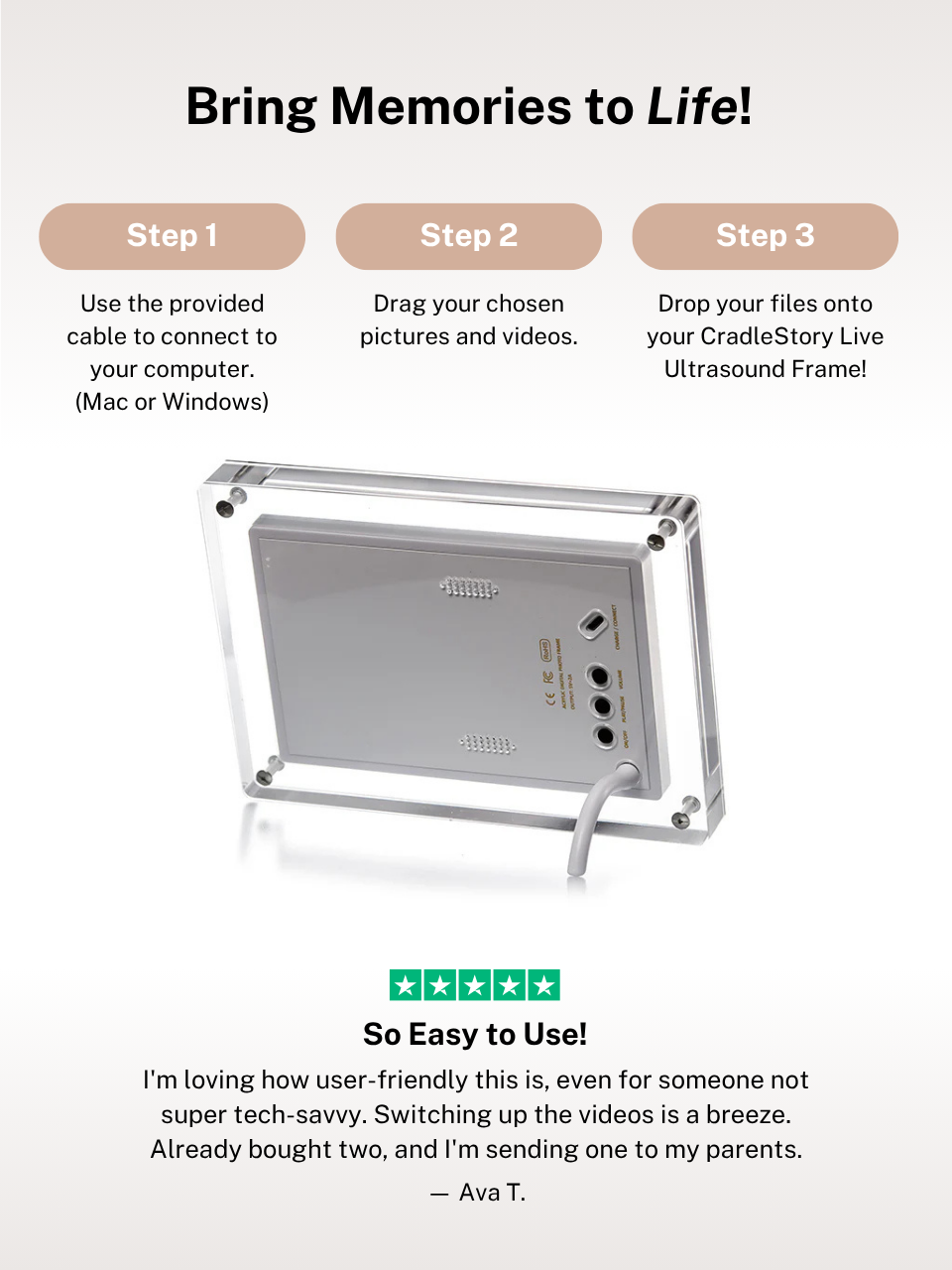 The FirstCapture™ Ultrasound Frame