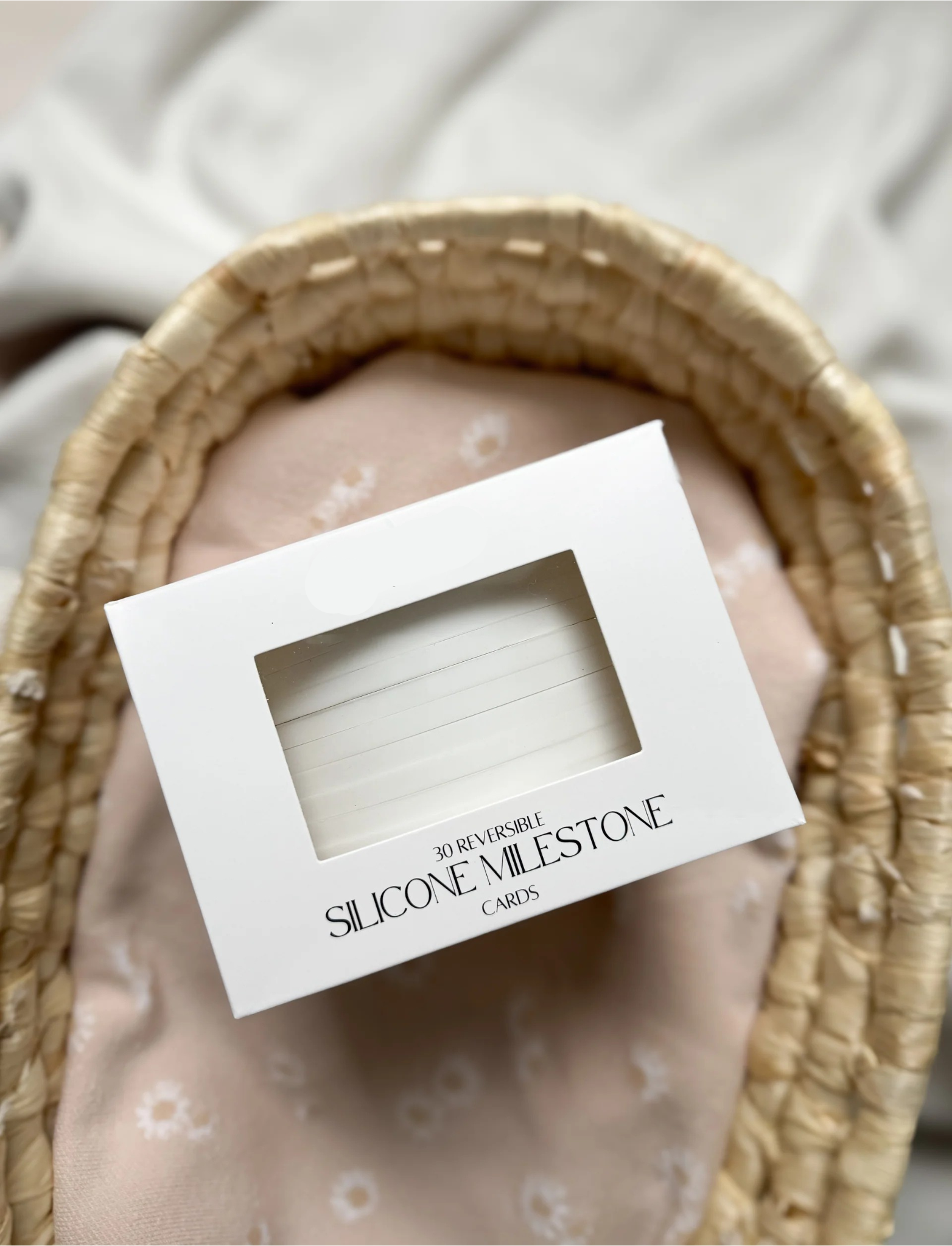 Ivory Silicone Milestone Set